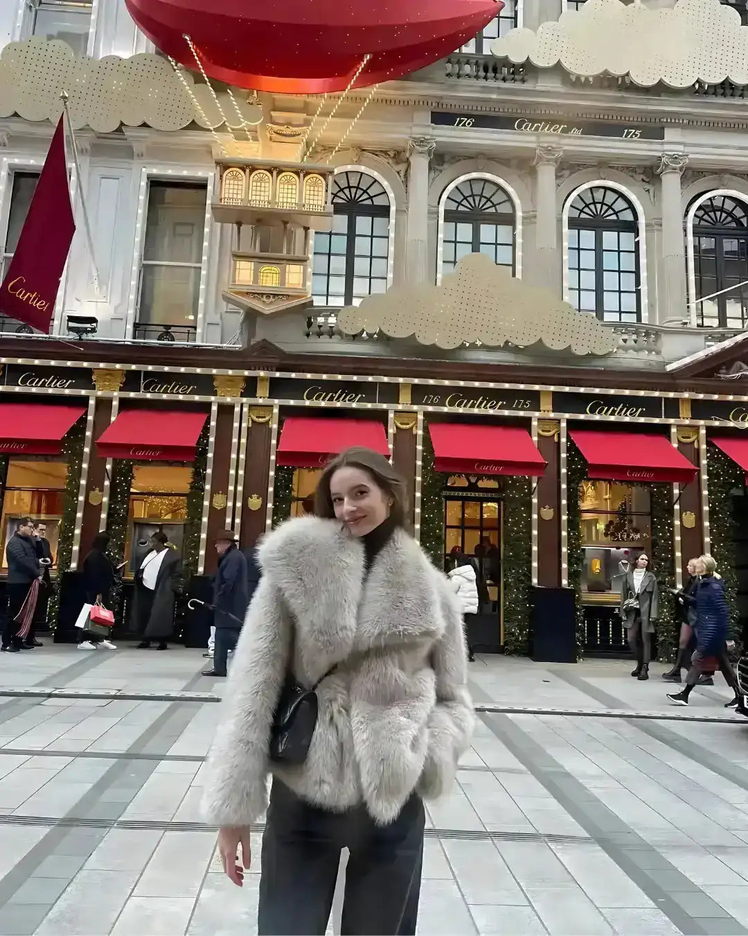 Casaco Sabrina com Textura Felpuda