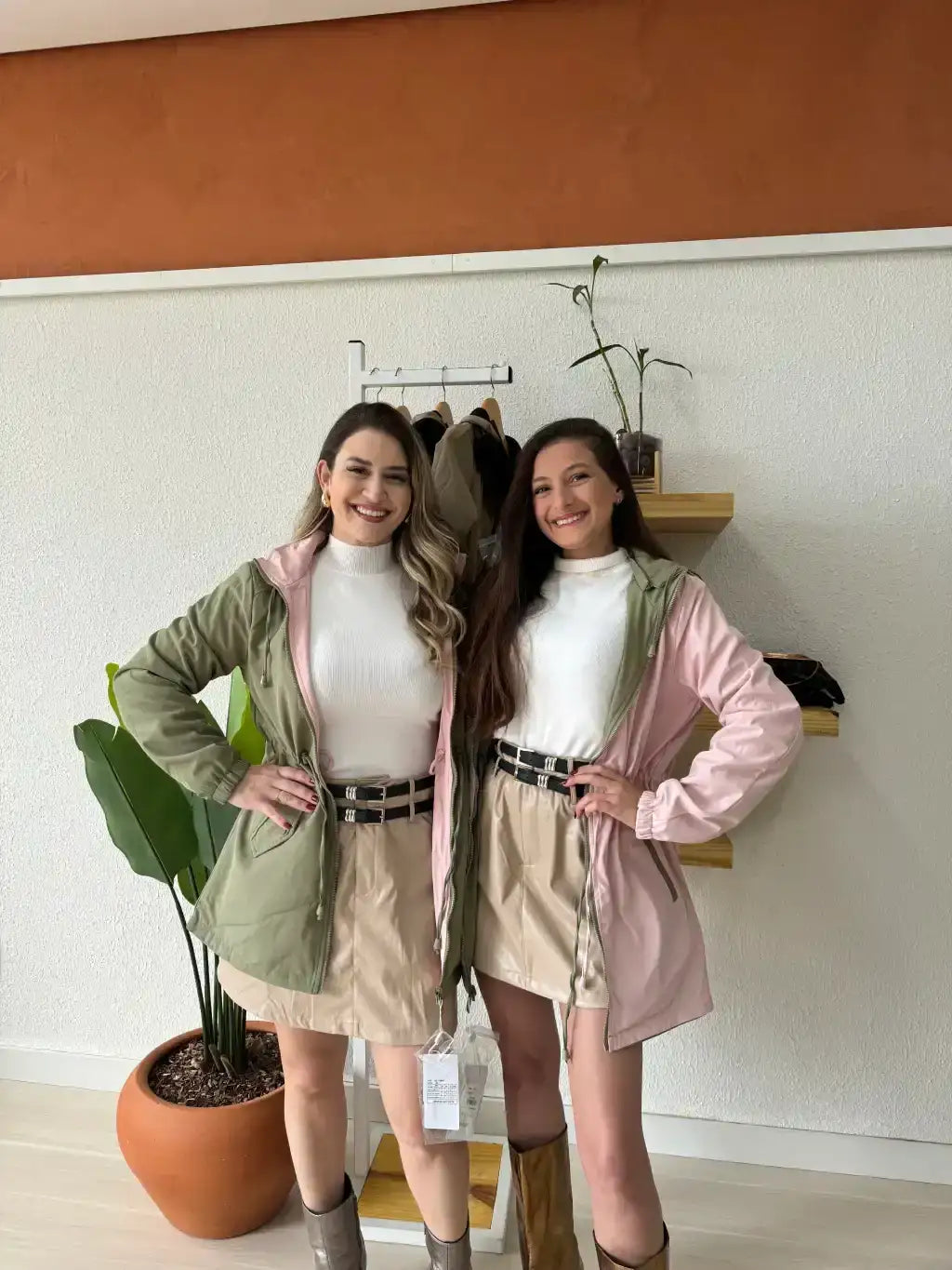 Parka Dupla Face - 2 em 1 Impermeável