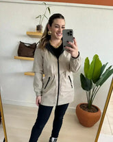 Parka Dupla Face - 2 em 1 Impermeável