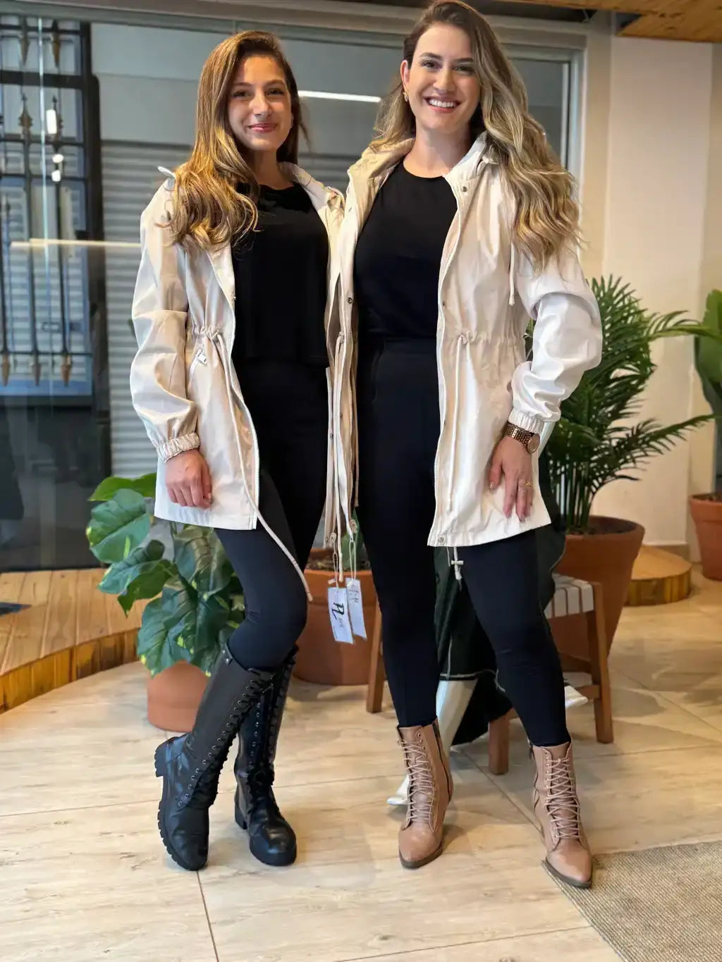 Parka Dupla Face - 2 em 1 Impermeável